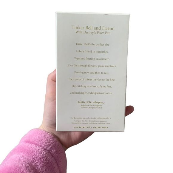 Hallmark Keepsake Ornament - Tinker Bell & Friend Christmas 2008 - Picture 5 of 5
